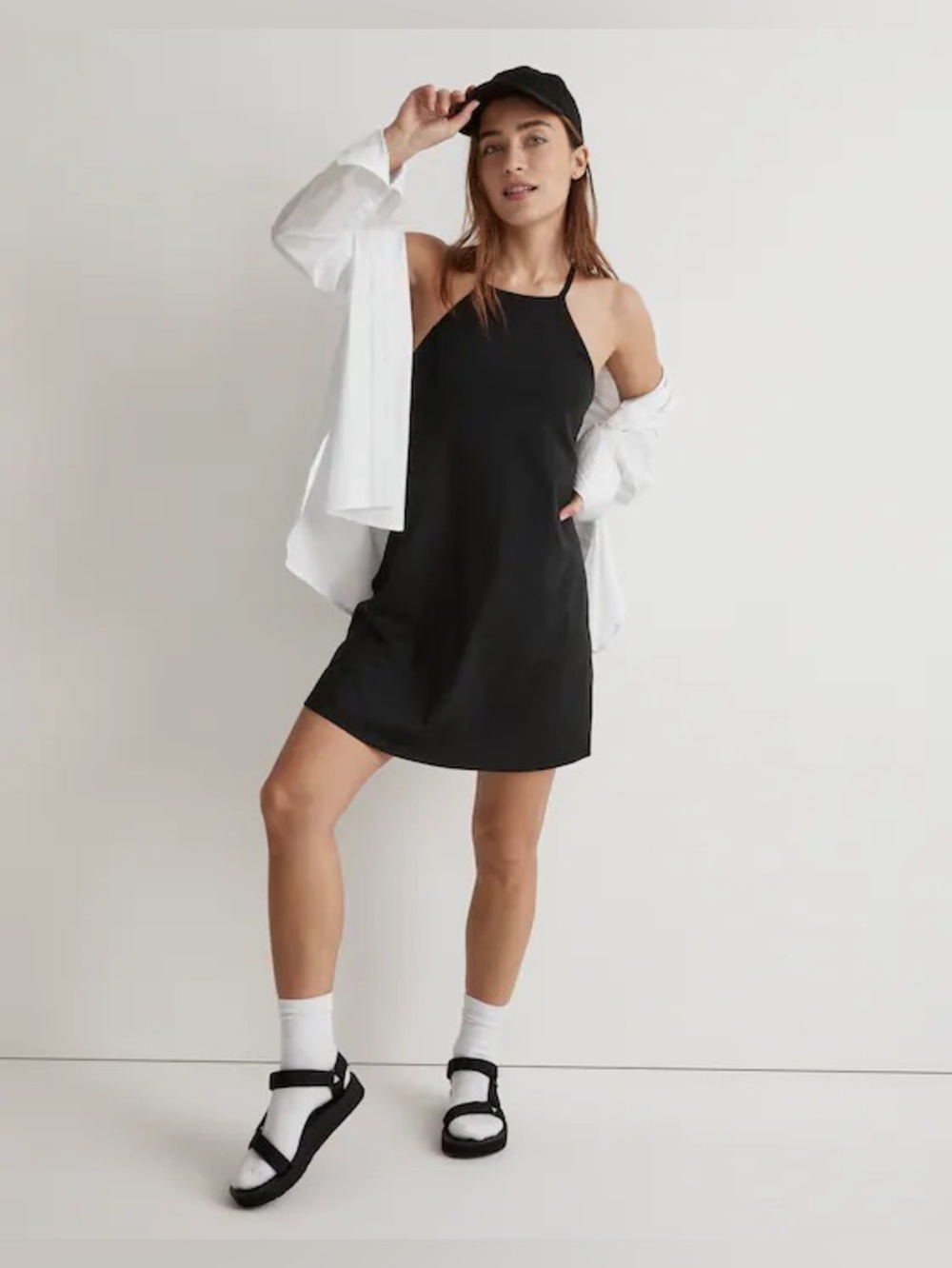 Madewell - The Flex 2.0 Fitness Dress in Black